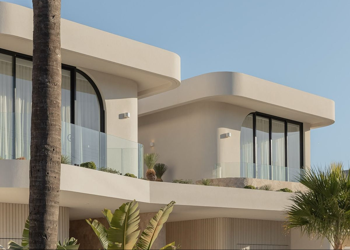 Modern luxury home built by SRN Homes